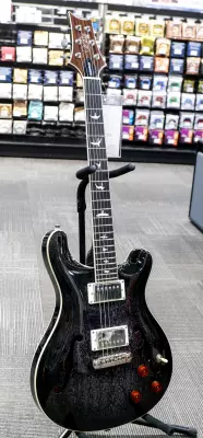 PRS Guitars - SE Hollowbody Standard Piezo Electric Guitar with Case - Dog Hair Smokeburst 2